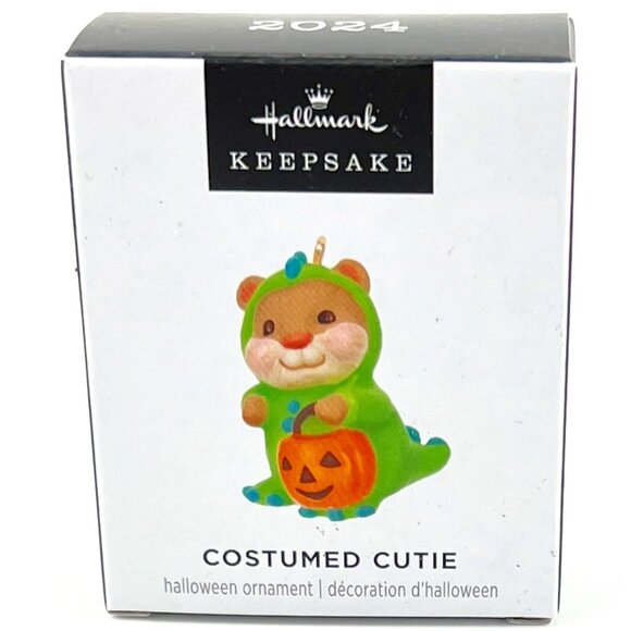 NEW 2024 Hallmark Halloween Miniature Keepsake Ornament Costumed Cutie - Picture 1 of 2
